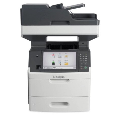 Imprimanta Multifunctionala LaserJet Monocrom Lexmark MX710DE, 300.000 paginiluna, 1200 x 1200 DPI,